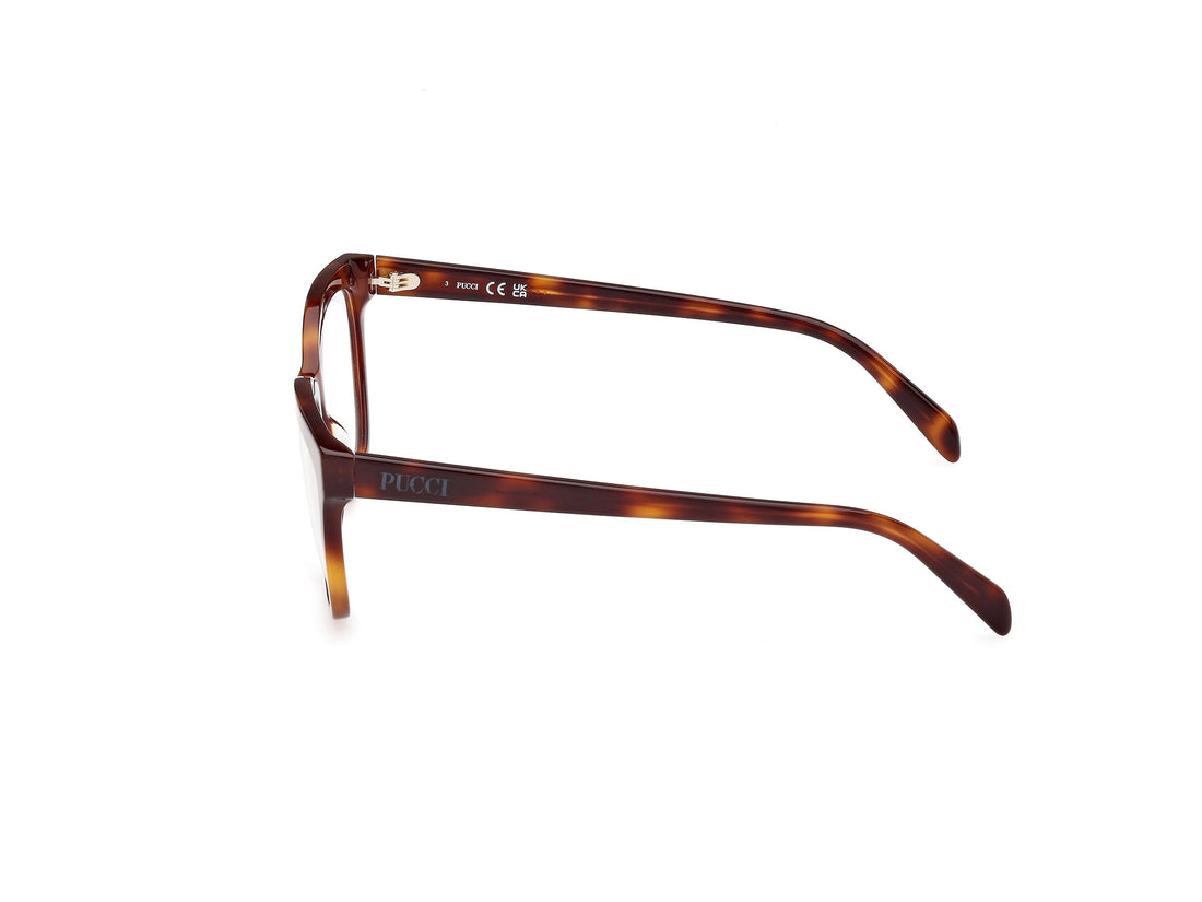 Occhiali da vista emilio pucci ep5242 053 havana femenino taglia 56mm - Vista dettagliata