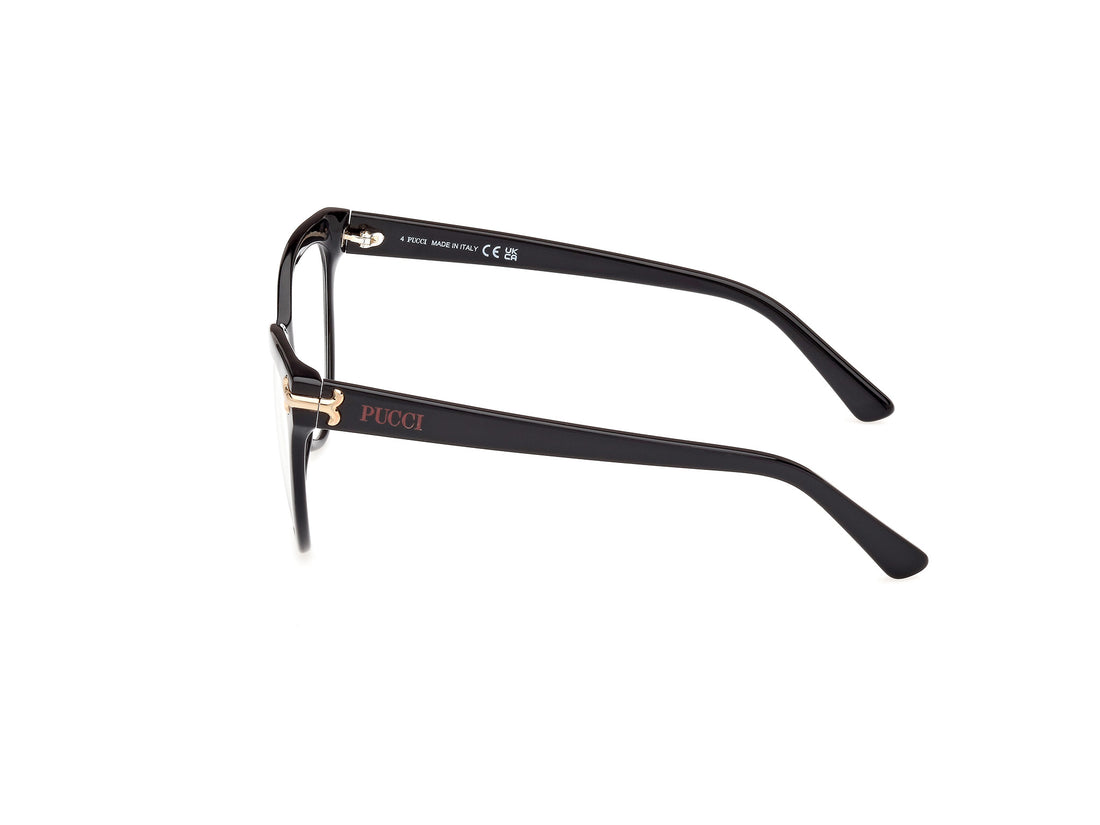 Occhiali da vista emilio pucci ep5245 001 negro femenino taglia 53mm - Vista dettagliata