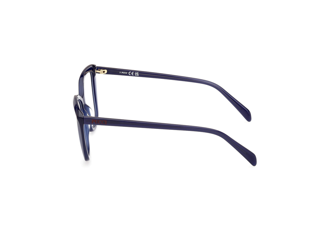 Occhiali da vista emilio pucci ep5248 090 azul femenino taglia 55mm - Vista dettagliata