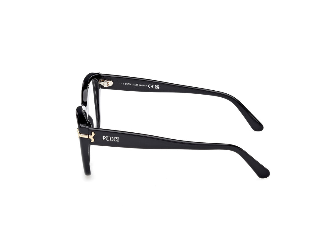 Prescription glasses emilio pucci ep5257 001 negro butterfly femenino size 54mm - Detailed view