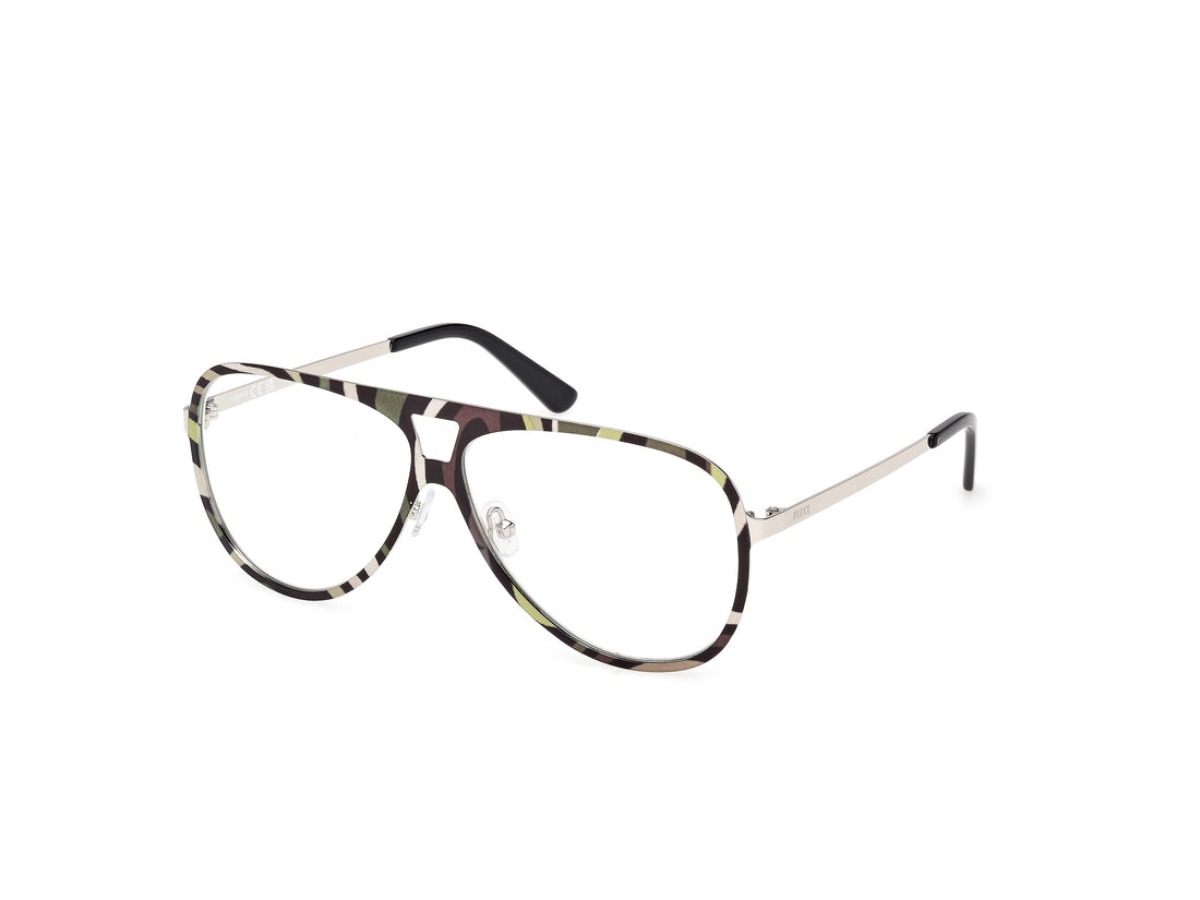 Prescription glasses emilio pucci ep5267 020 gris pilot femenino size 60mm - Main view
