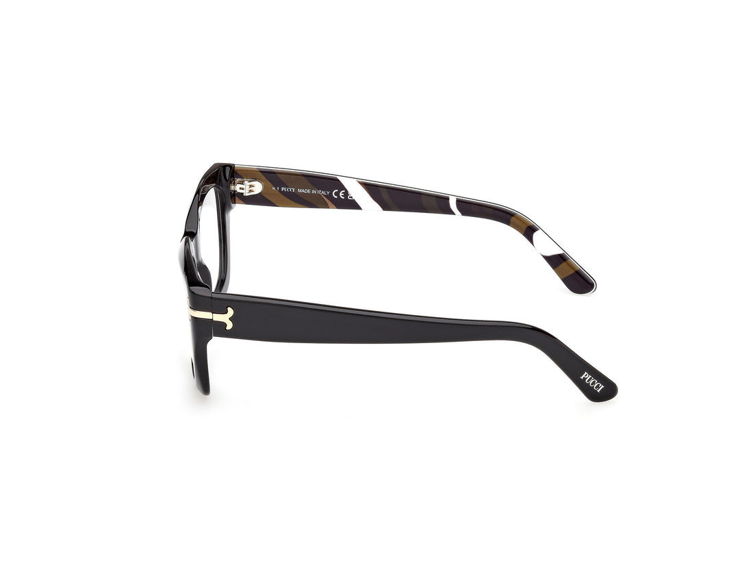 Prescription glasses emilio pucci ep5270 005 negro square femenino size 54mm - Detailed view