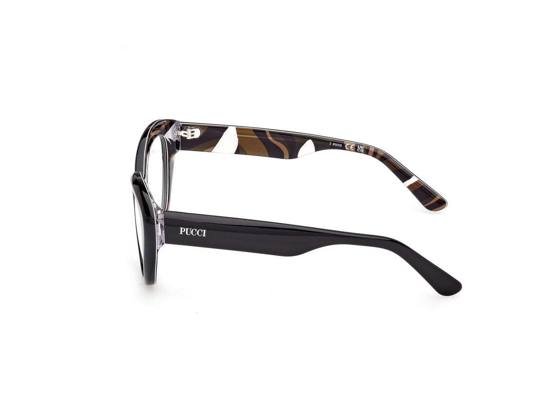 Occhiali da vista emilio pucci ep5272 005 negro cat eye femenino taglia 52mm - Vista dettagliata