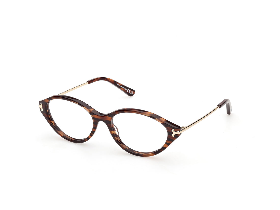 Prescription glasses emilio pucci ep5278 056 havana oval femenino size 54mm - Main view