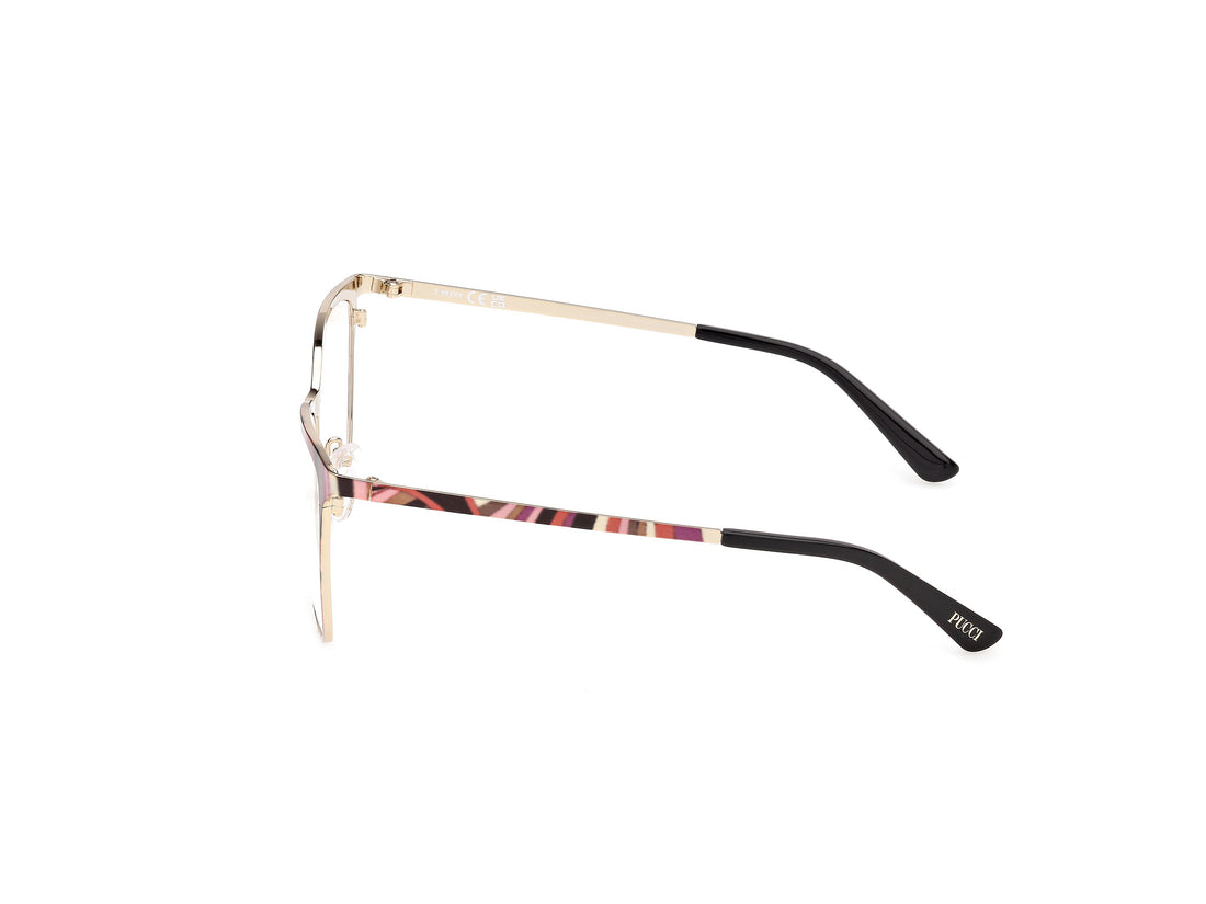 Prescription glasses emilio pucci ep5281 a99 square femenino size 56mm - Detailed view