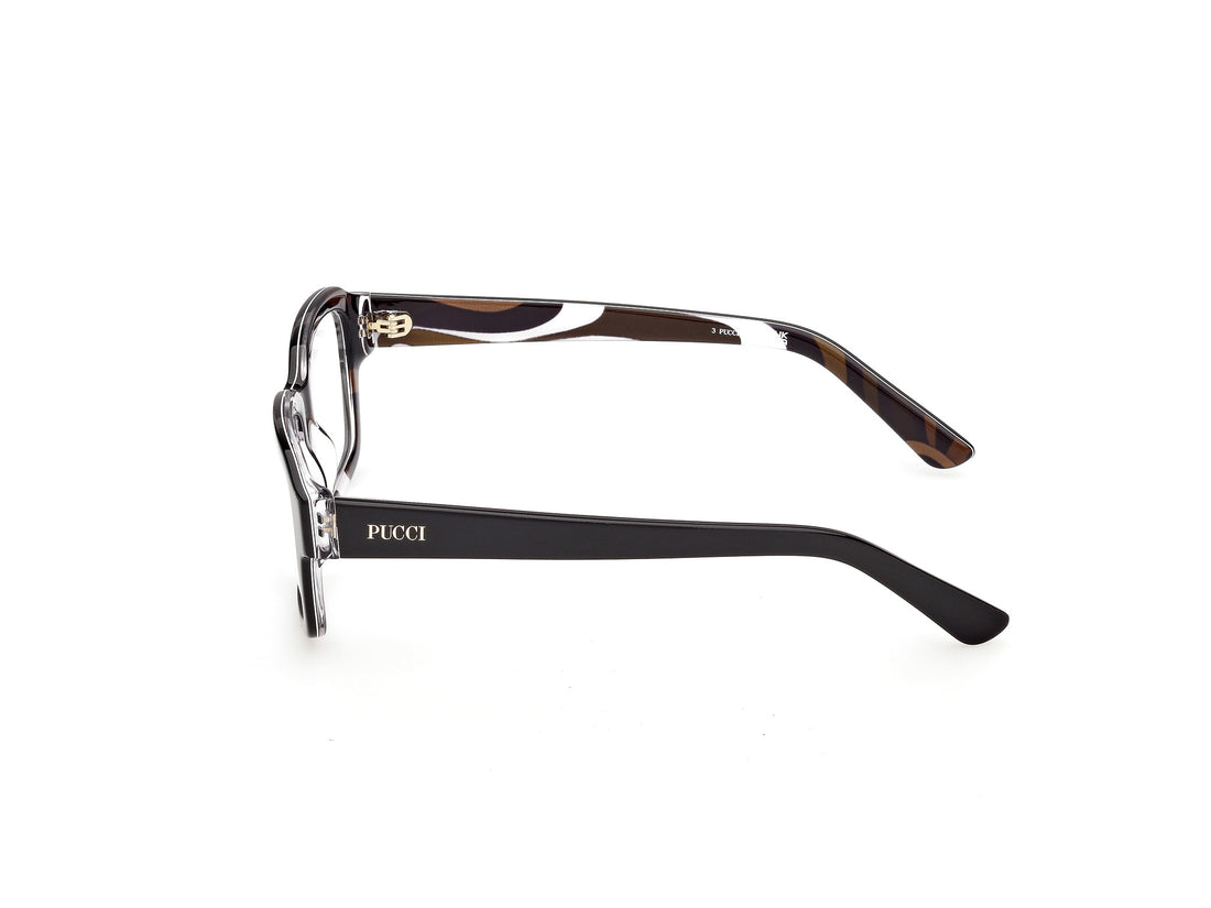 Occhiali da vista emilio pucci ep5283 005 negro rectangular femenino taglia 53mm - Vista dettagliata