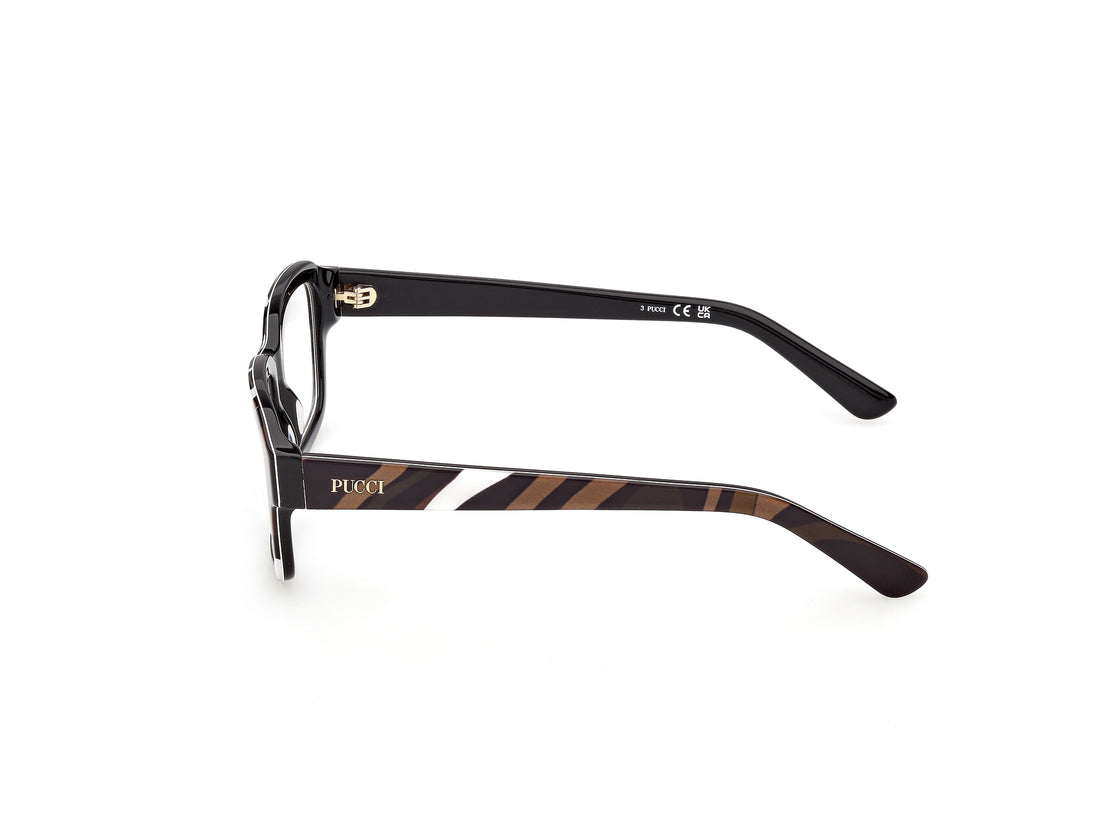 Prescription glasses emilio pucci ep5283 099 estampado rectangular femenino size 53mm - Detailed view