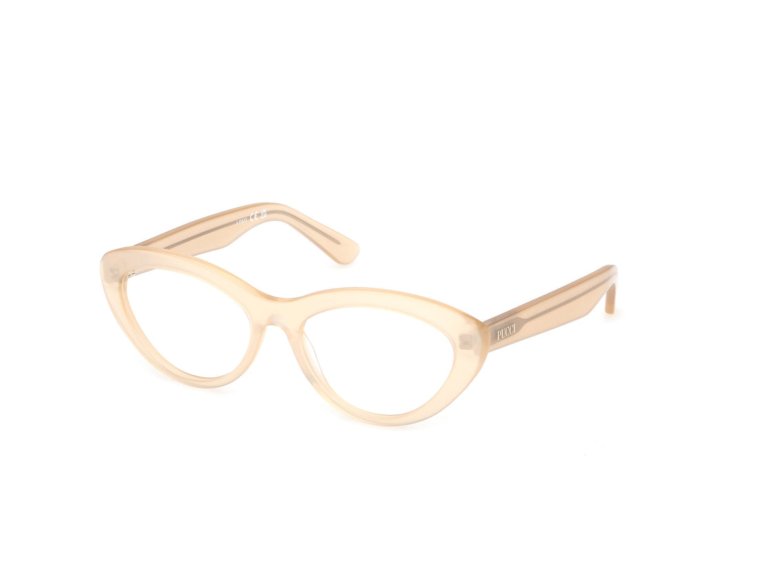 Occhiali da vista emilio pucci ep5287 025 beige cat eye femenino taglia 55mm - Vista principale