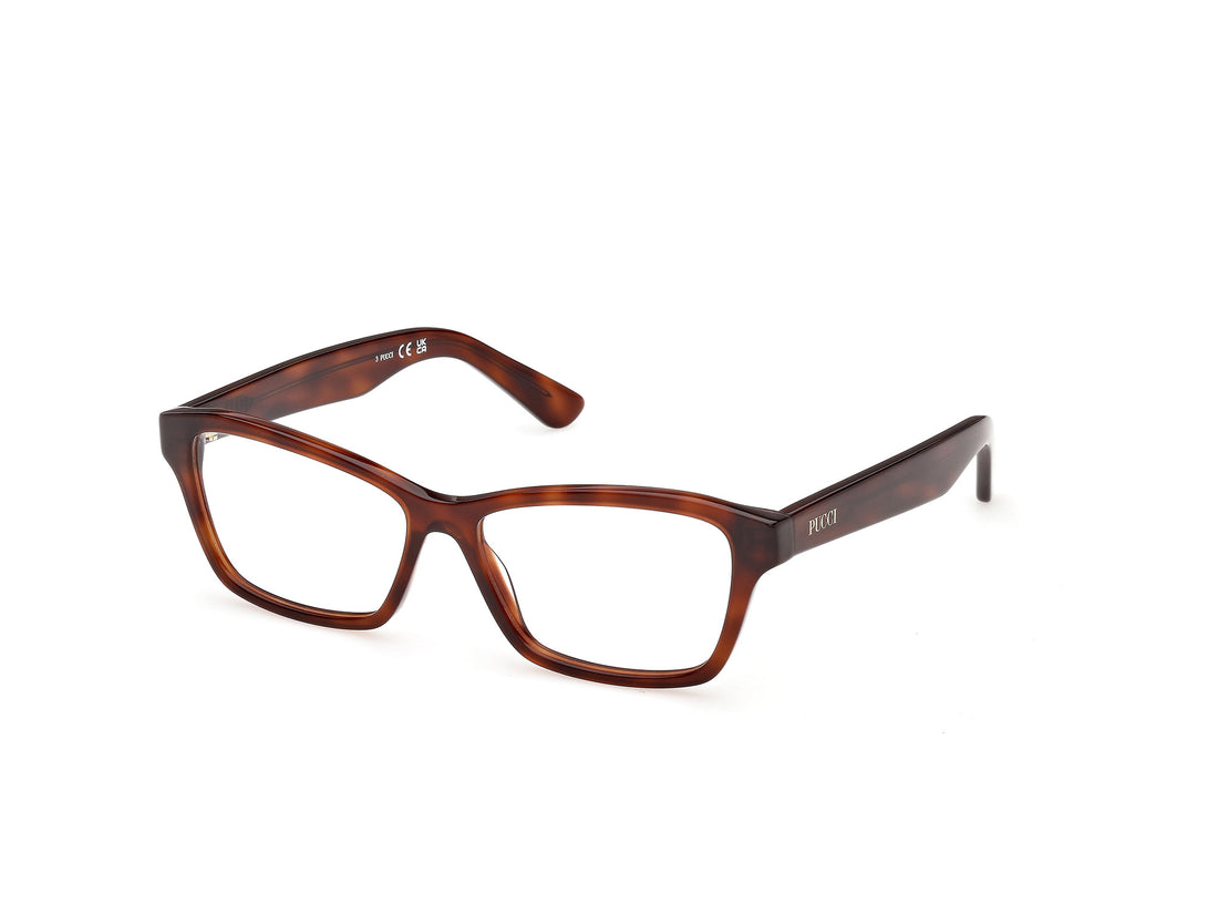 Occhiali da vista emilio pucci ep5288 053 havana rectangular femenino taglia 56mm - Vista principale
