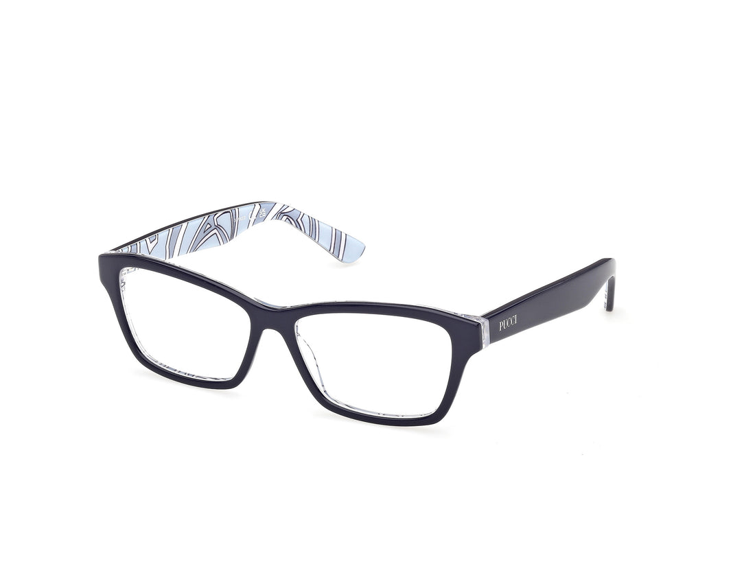 Gafas graduadas emilio pucci ep5288 092 azul rectangular femenino talla 56mm - Vista principal