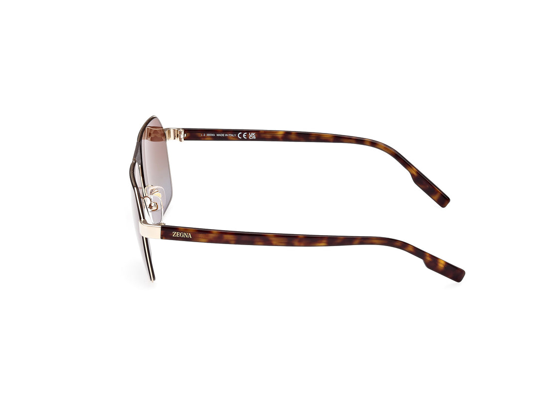 Sonnenbrillen ermenegildo zegna ez0210 32f masculino größe 59mm - Detailansicht