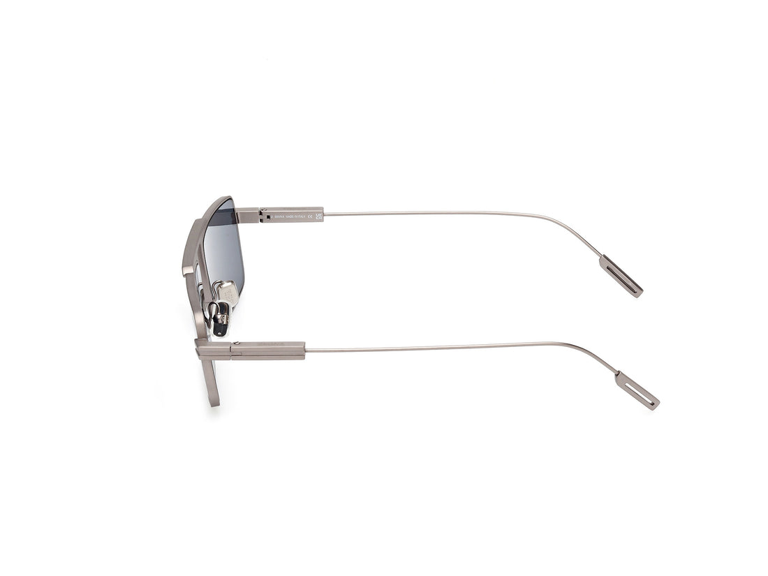 Sonnenbrillen ermenegildo zegna ez0233 17v gris masculino größe 57mm - Detailansicht