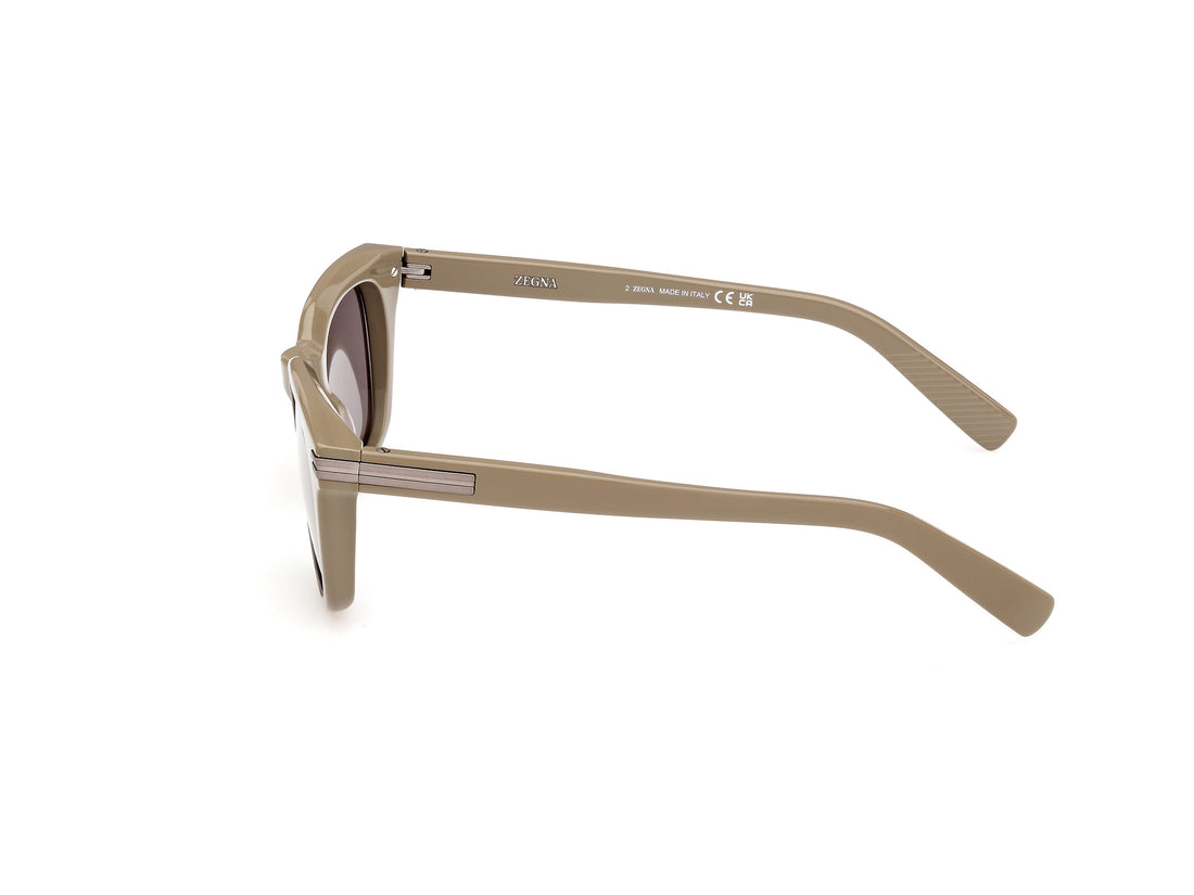 Sonnenbrillen ermenegildo zegna ez0238 45a marron masculino größe 50mm - Detailansicht