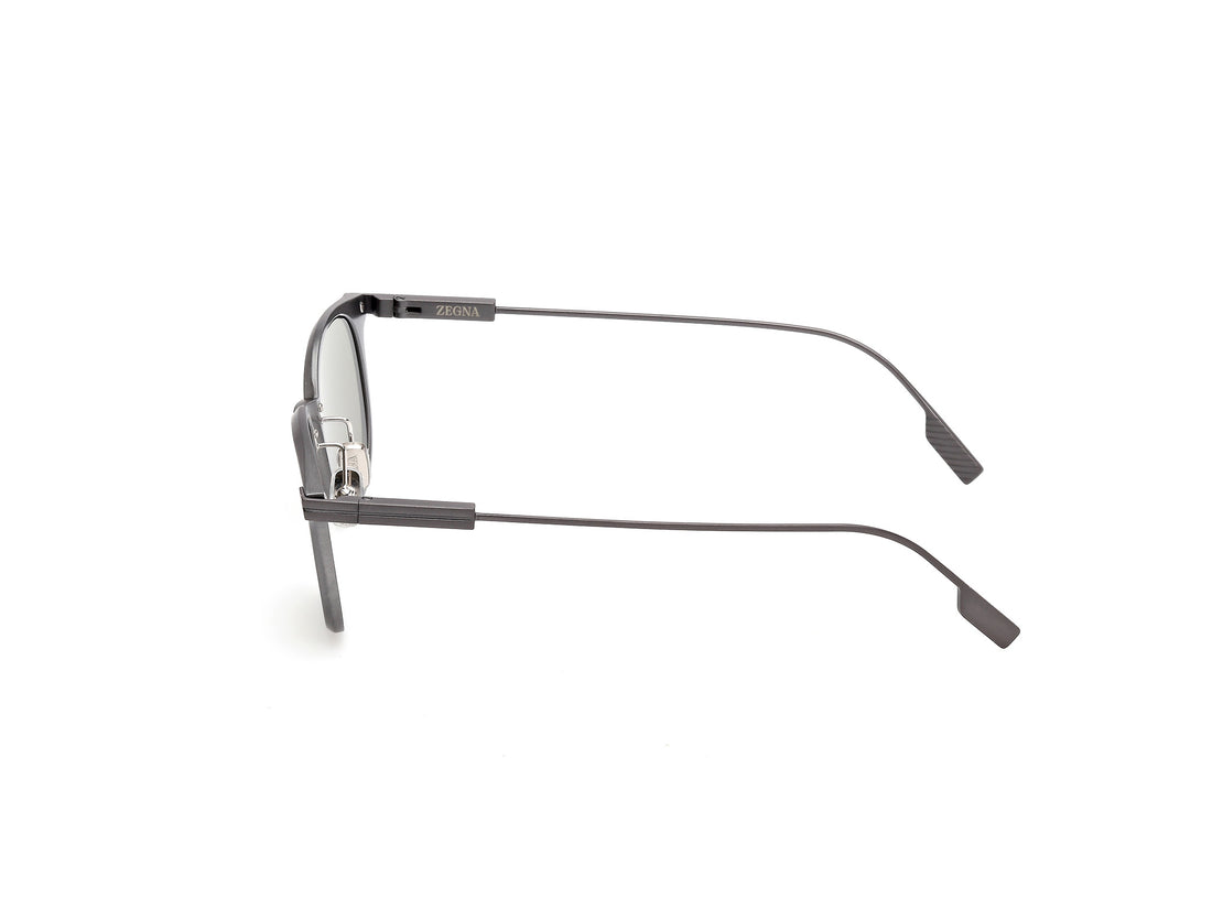 Sunglasses ermenegildo zegna ez0260 15n plateado round masculino size 50mm - Detailed view