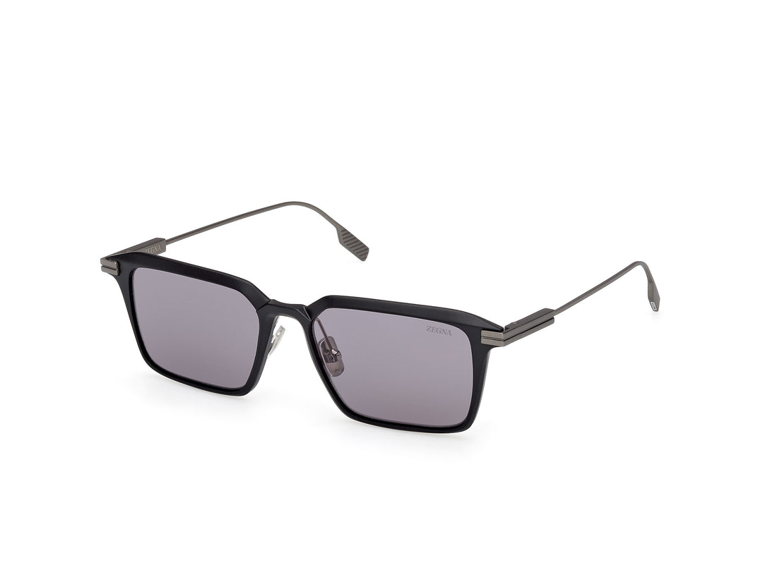Sunglasses ermenegildo zegna ez0273-h 20a gris square masculino size 55mm - Main view