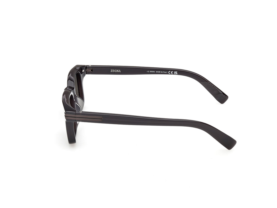 Óculos de sol ermenegildo zegna ez0280 20d gris rectangular masculino tamanho 50mm - Vista de detalhe