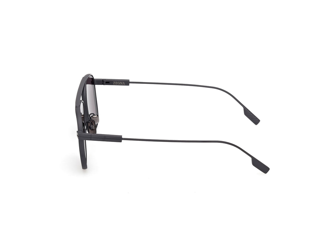 Gafas de sol ermenegildo zegna ez0291 91a azul geometric masculino talla 57mm - Vista de detalle