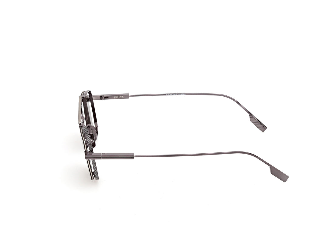Sunglasses ermenegildo zegna ez0293 09a plateado geometric masculino size 54mm - Detailed view