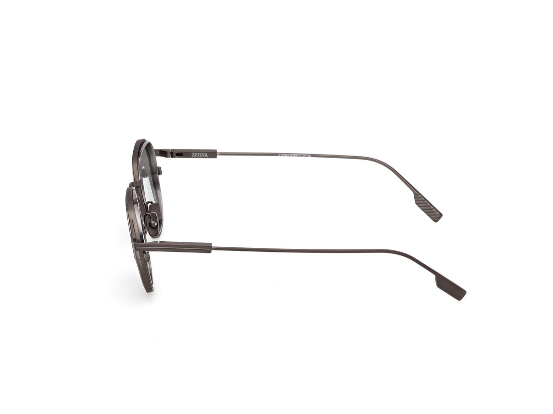 Óculos de sol ermenegildo zegna ez0294 20a gris oval masculino tamanho 49mm - Vista de detalhe