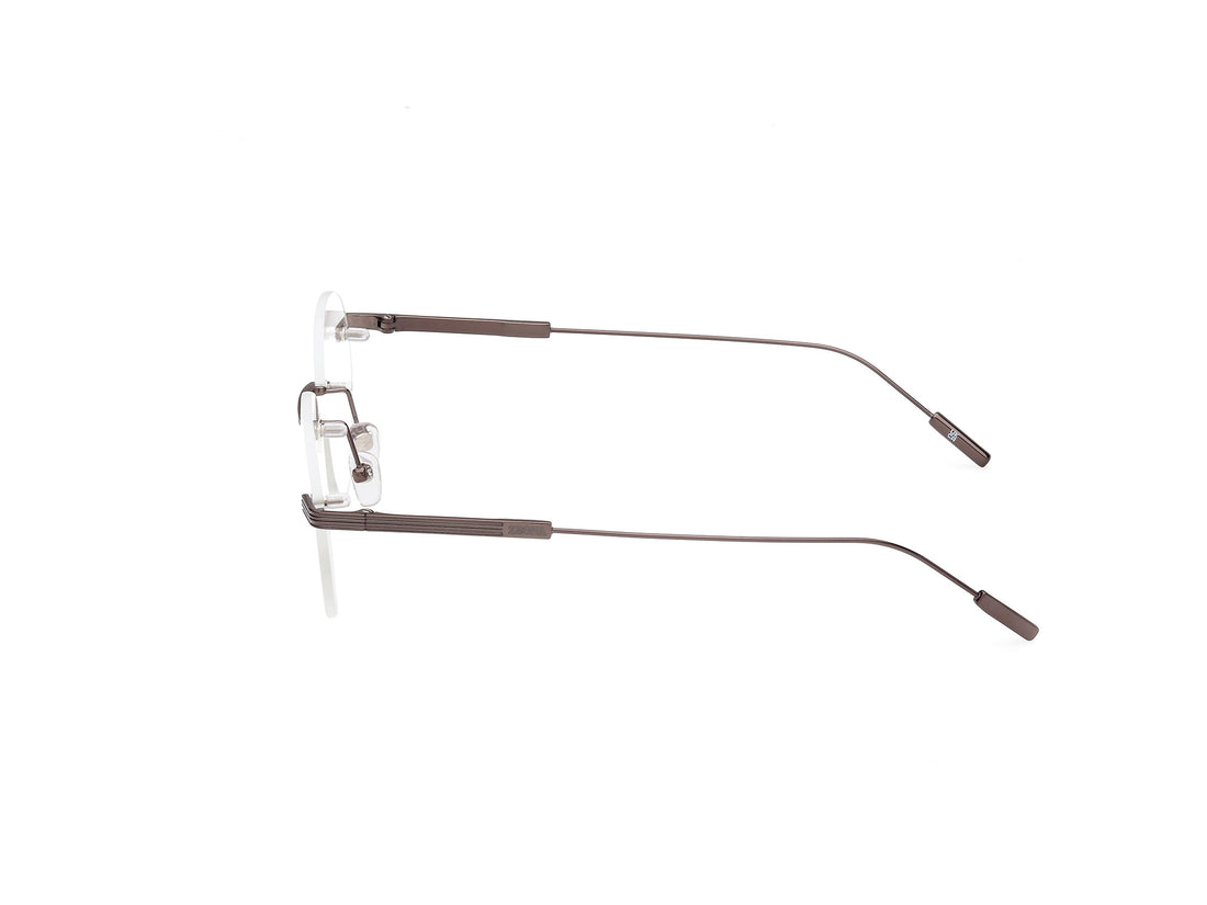 Brillen ermenegildo zegna ez5263-h 008 gris masculino größe 53mm - Detailansicht