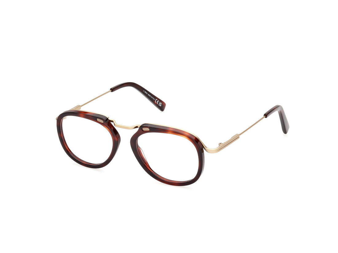 Brillen ermenegildo zegna ez5272 054 rojo masculino größe 50mm - Hauptansicht