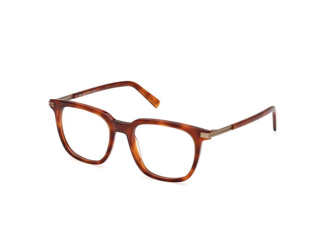 Brillen ermenegildo zegna ez5273 052 havana masculino größe 52mm - Hauptansicht
