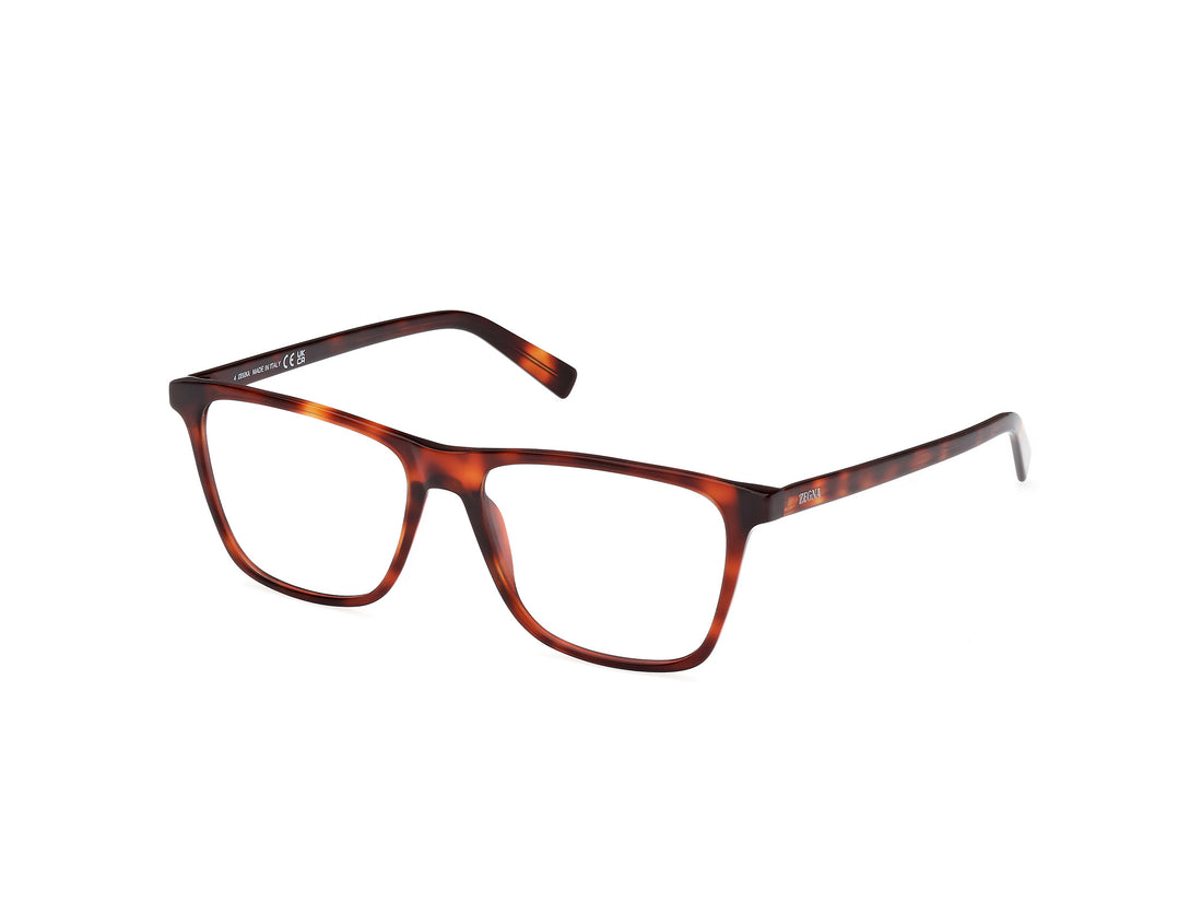 Brillen ermenegildo zegna ez5275 054 rojo masculino größe 55mm - Hauptansicht