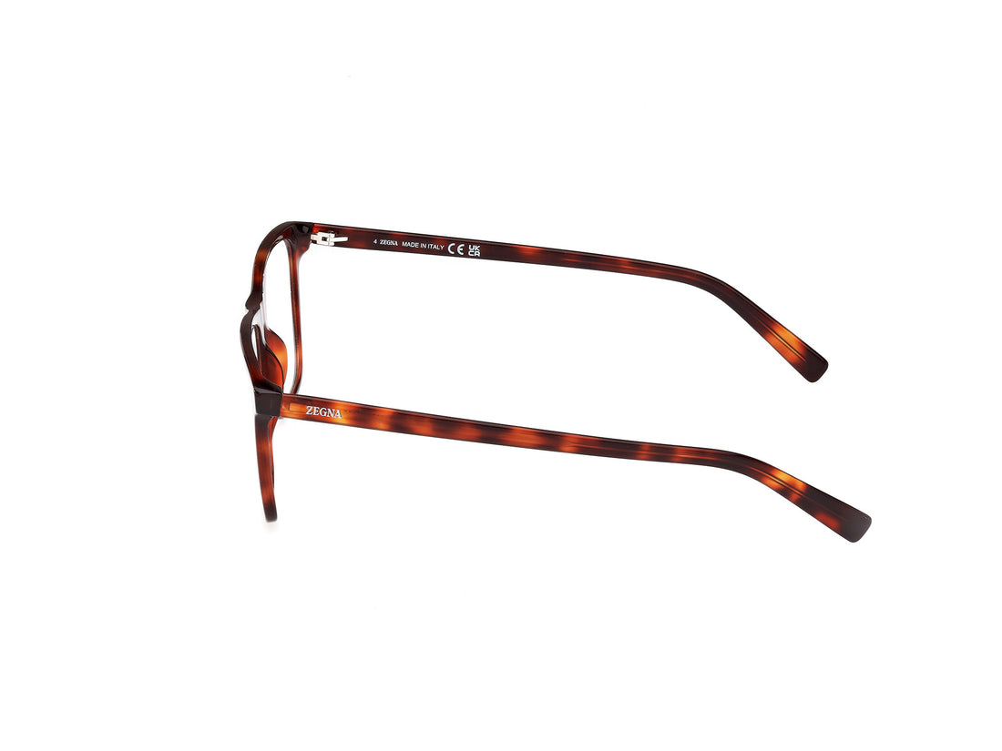 Brillen ermenegildo zegna ez5275 054 rojo masculino größe 55mm - Detailansicht