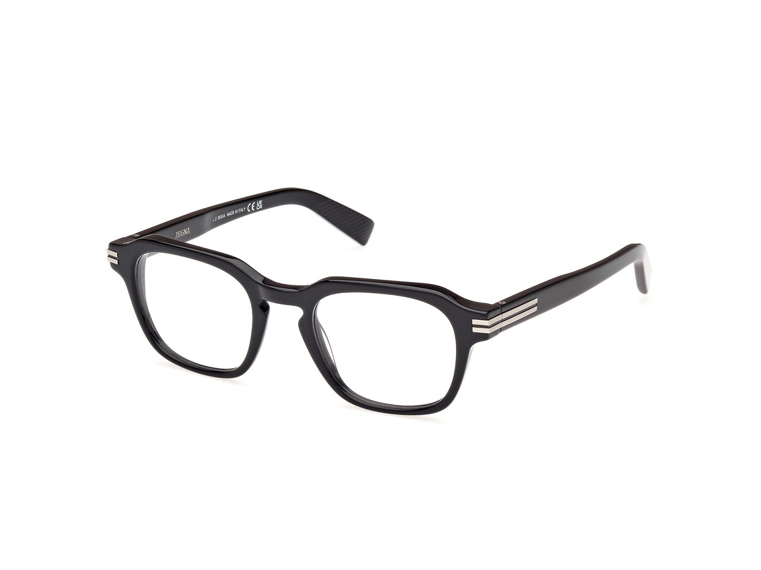 Brillen ermenegildo zegna ez5282 001 negro masculino größe 50mm - Hauptansicht