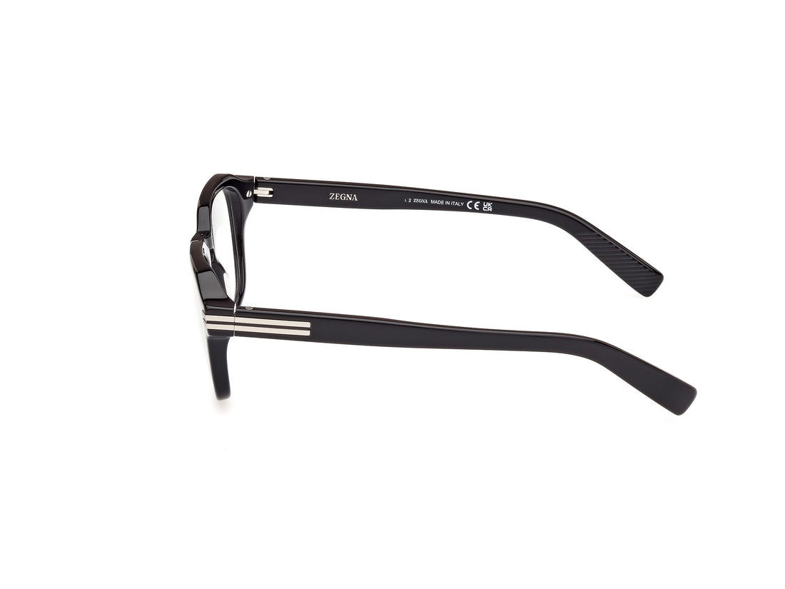 Brillen ermenegildo zegna ez5282 001 negro masculino größe 50mm - Detailansicht