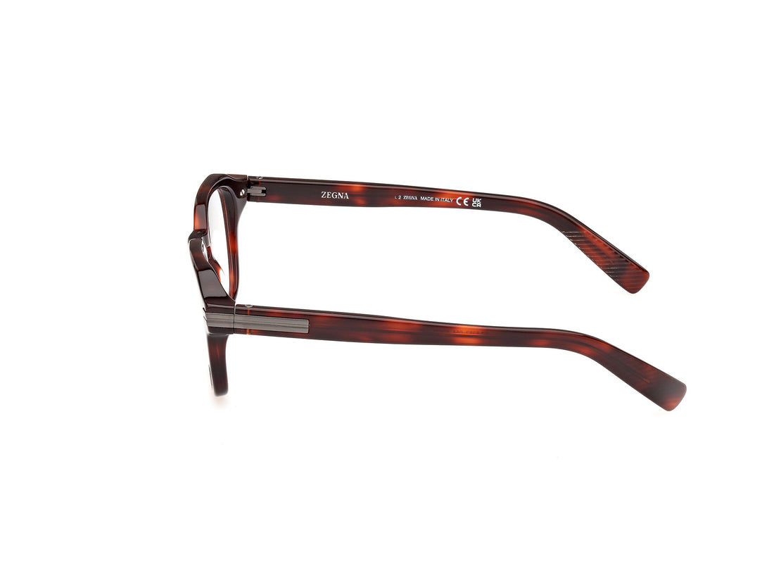 Brillen ermenegildo zegna ez5282 054 rojo masculino größe 50mm - Detailansicht