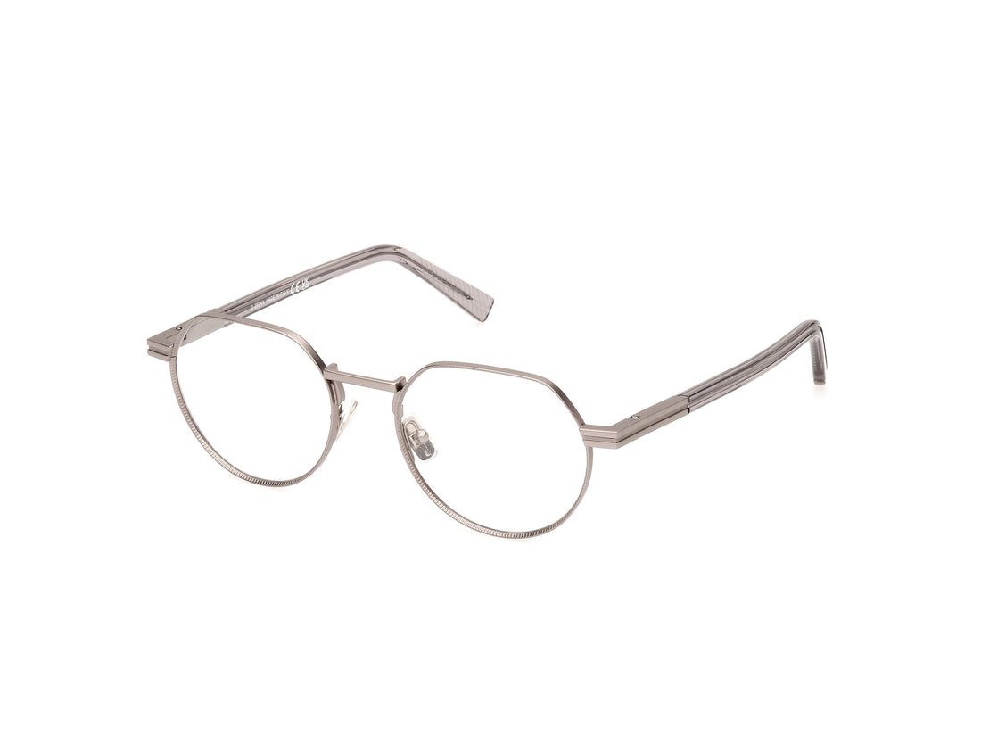 Brillen ermenegildo zegna ez5286 015 gris masculino größe 51mm - Hauptansicht