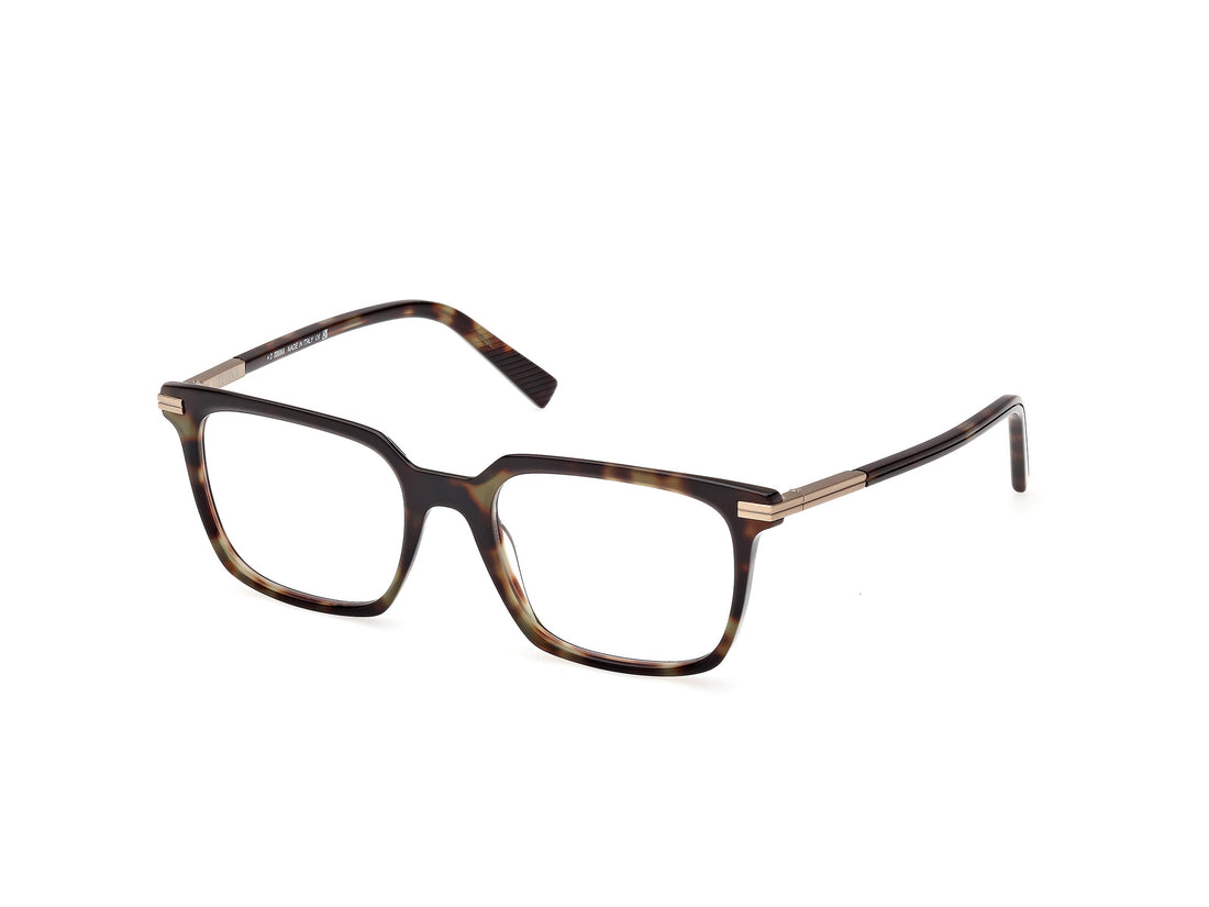 Brillen ermenegildo zegna ez5309 052 havana square masculino größe 54mm - Hauptansicht