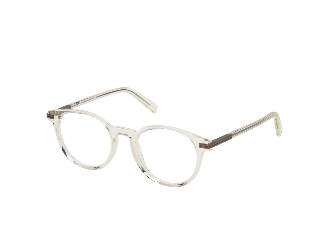 Brillen ermenegildo zegna ez5310 039 amarillo round masculino größe 52mm - Hauptansicht