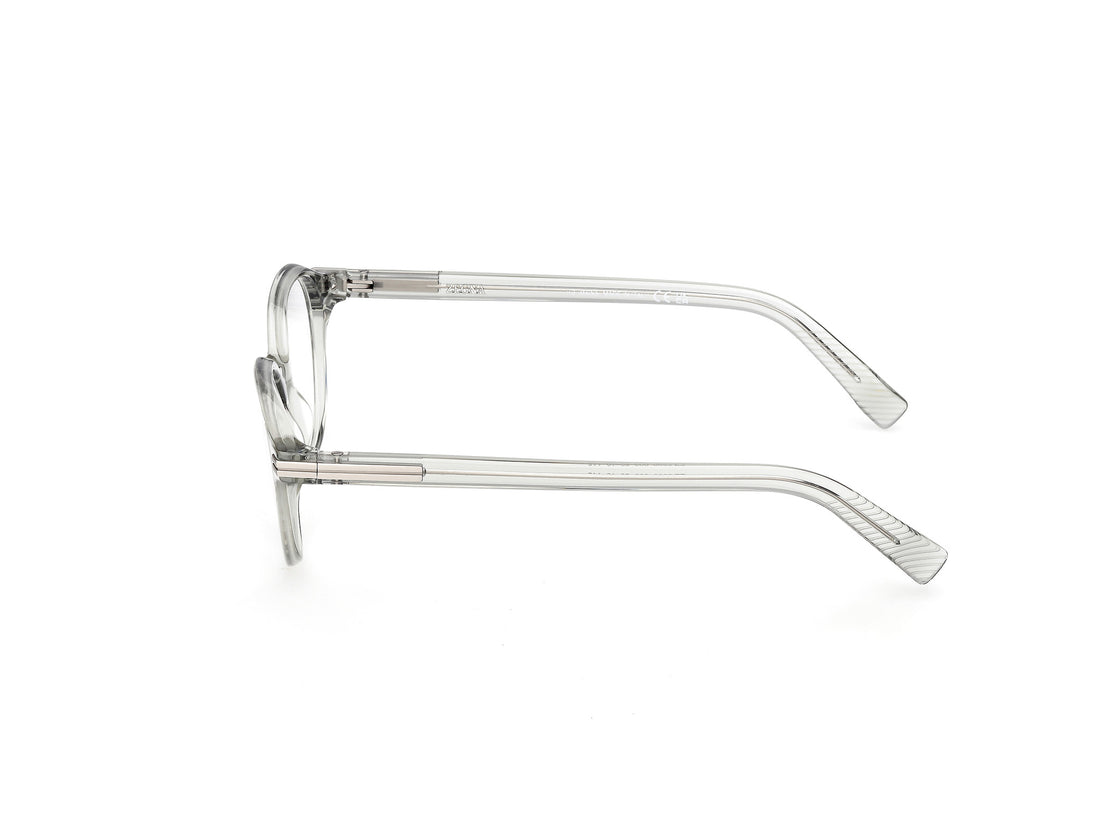 Óculos graduados ermenegildo zegna ez5329 093 verde geometric masculino tamanho 50mm - Vista de detalhe