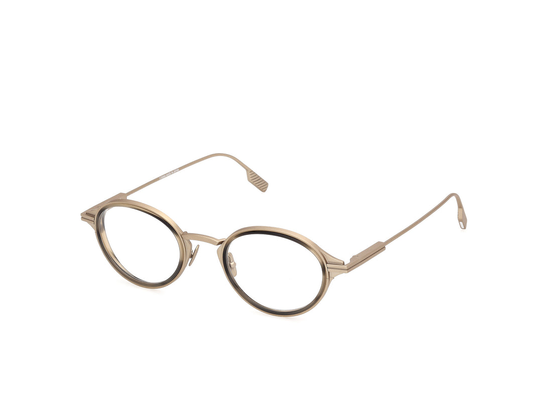 Occhiali da vista ermenegildo zegna ez5350 032 dorado oval masculino taglia 48mm - Vista principale