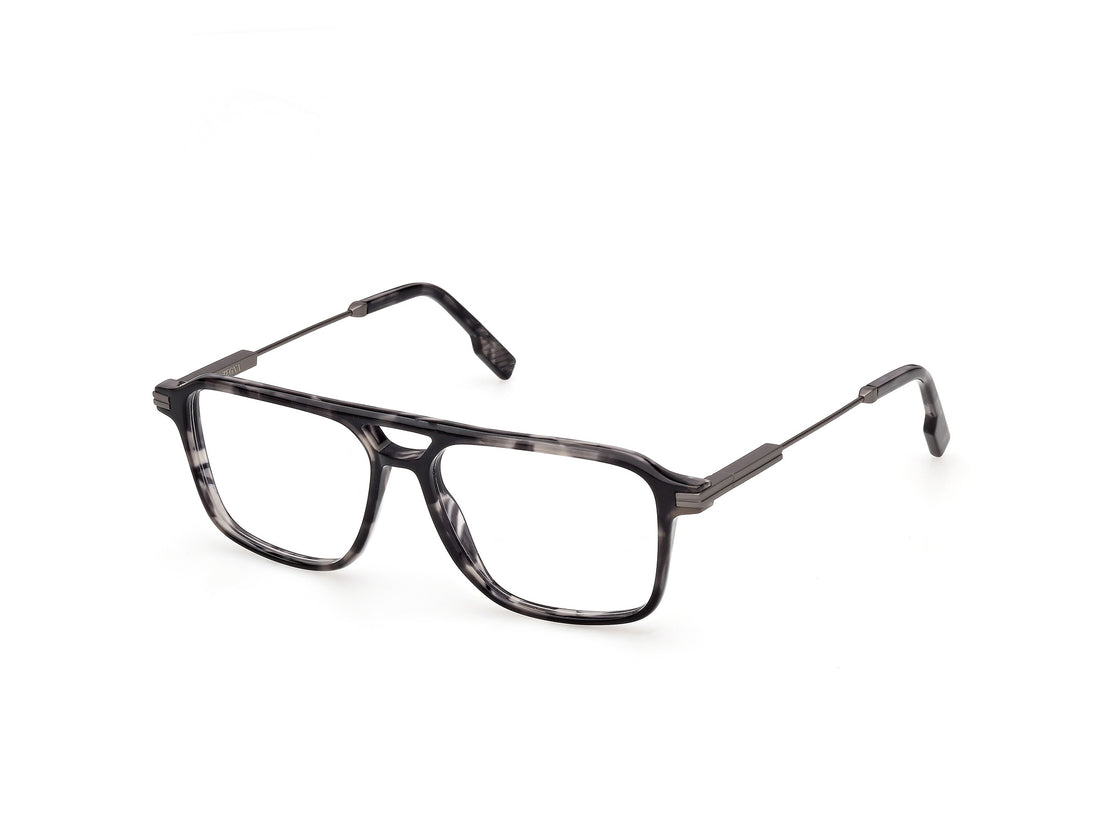 Briller ermenegildo zegna ez5360 056 havana navigator masculino størrelse 57mm - Hovedvisning