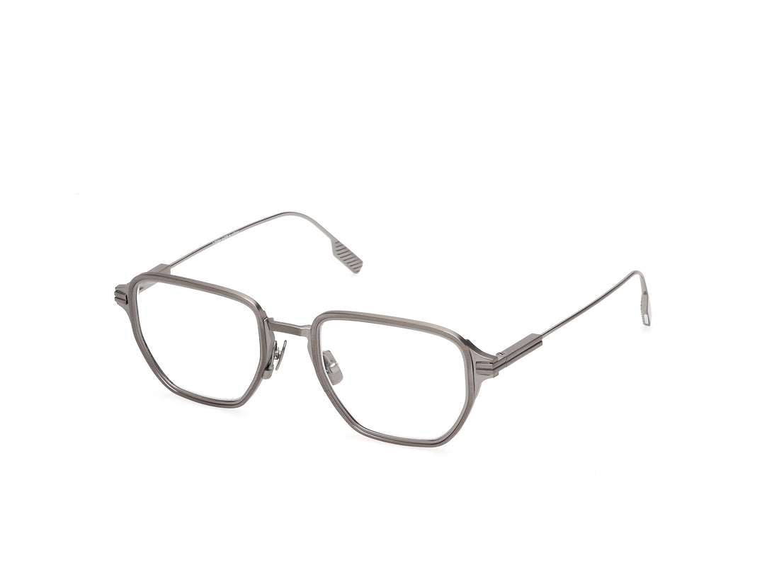 Briller ermenegildo zegna ez5367 035 bronce geometric masculino størrelse 50mm - Hovedvisning