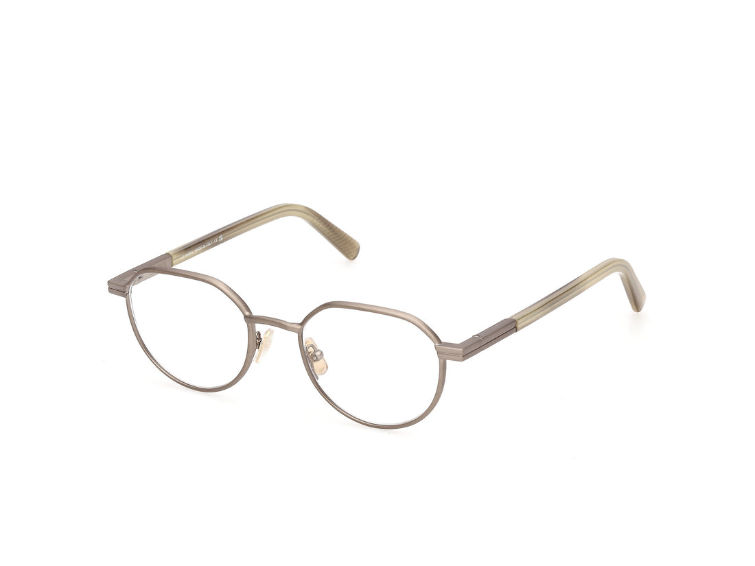 Briller ermenegildo zegna ez5368 035 bronce round masculino størrelse 50mm - Hovedvisning