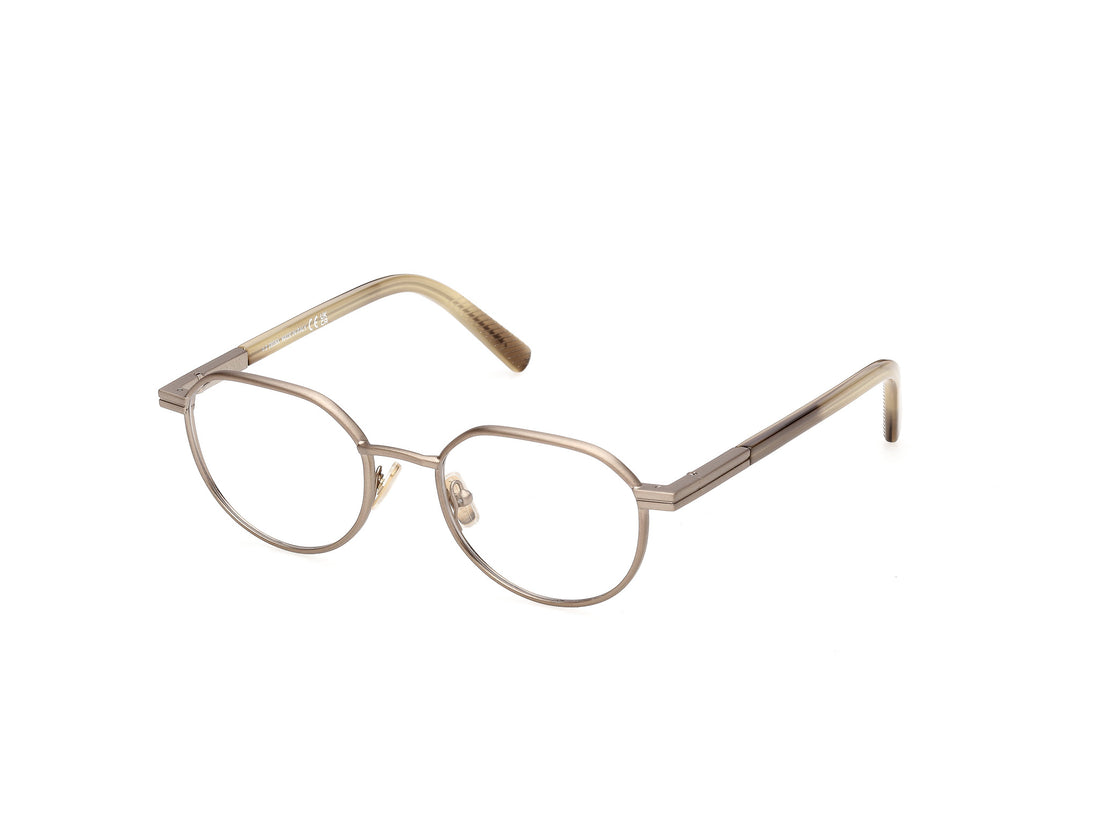 Briller ermenegildo zegna ez5368 035 bronce round masculino størrelse 50mm - Detaljeret visning