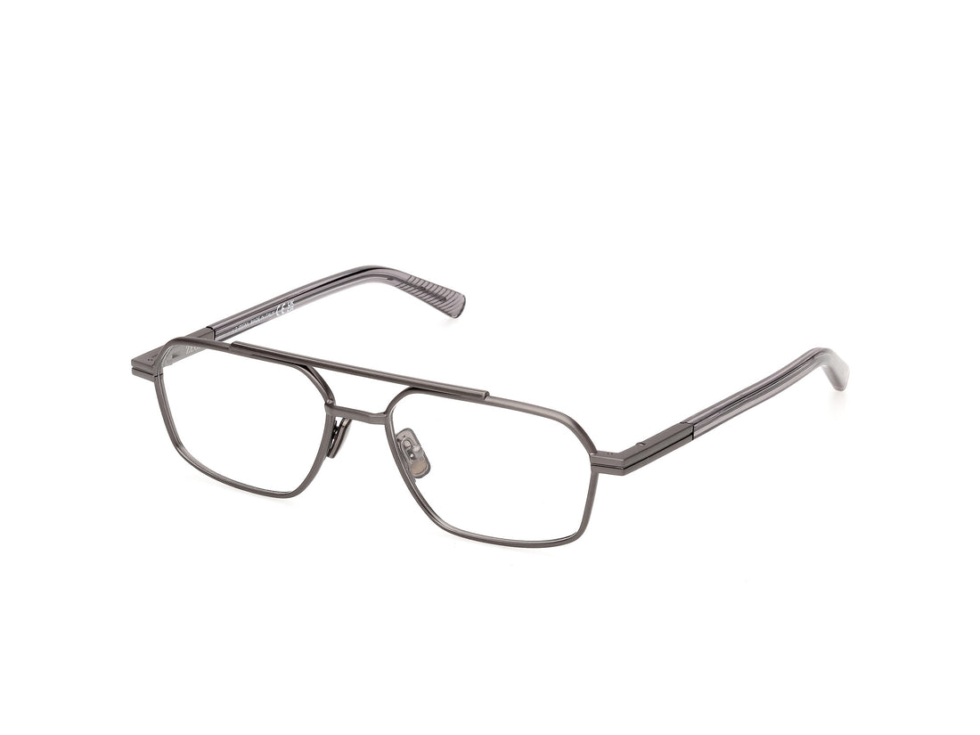 Briller ermenegildo zegna ez5369 013 plateado navigator masculino størrelse 56mm - Hovedvisning