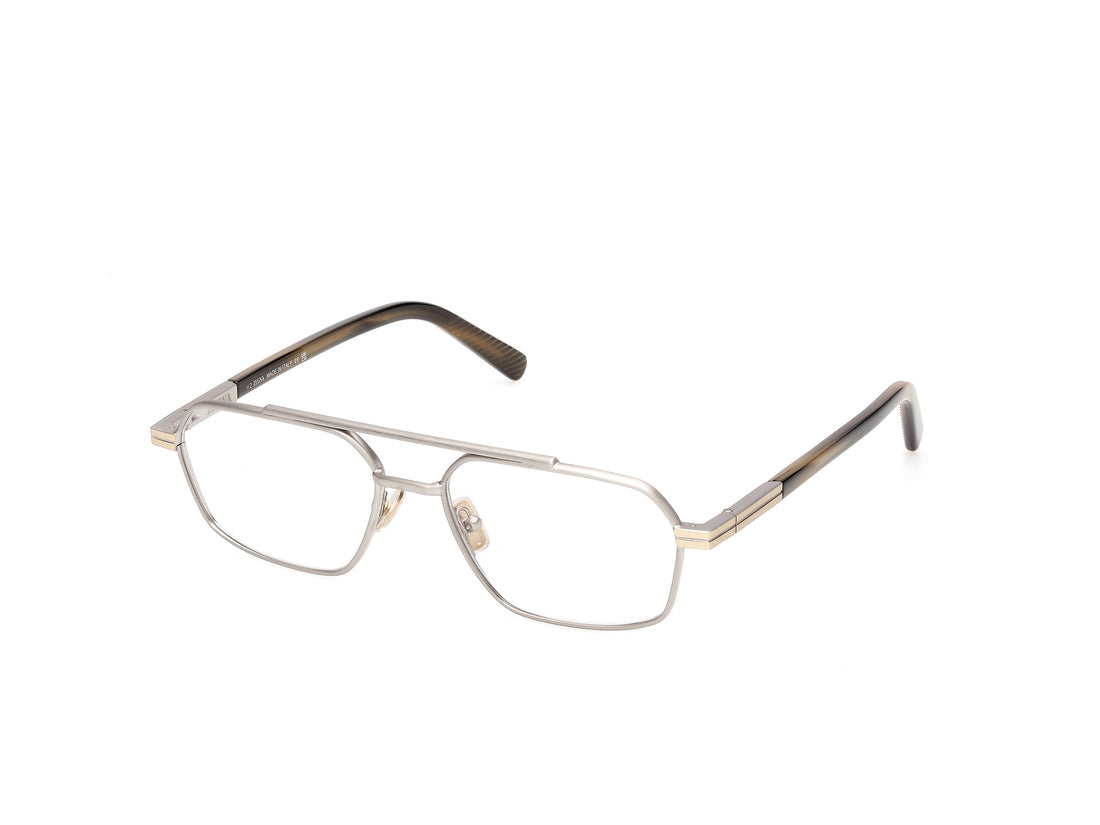 Briller ermenegildo zegna ez5369 017 plateado navigator masculino størrelse 56mm - Hovedvisning