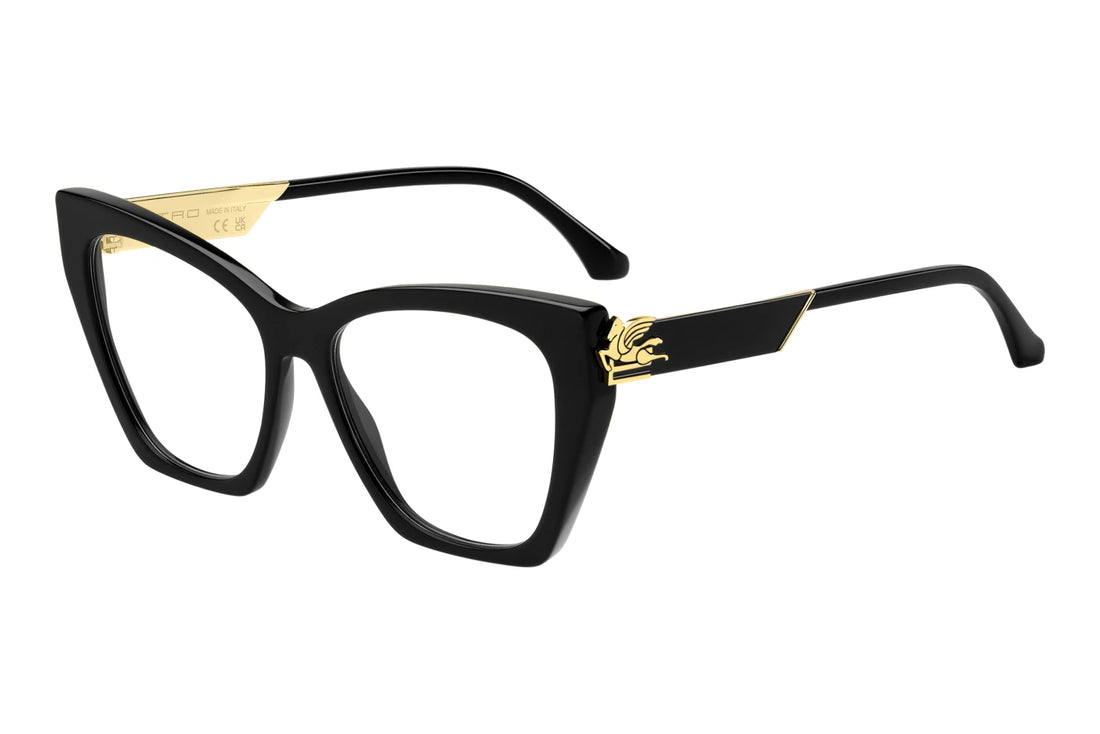 Lunettes de vue etro 0042 807 negro rectangular femenino taille 53mm - Vue principale