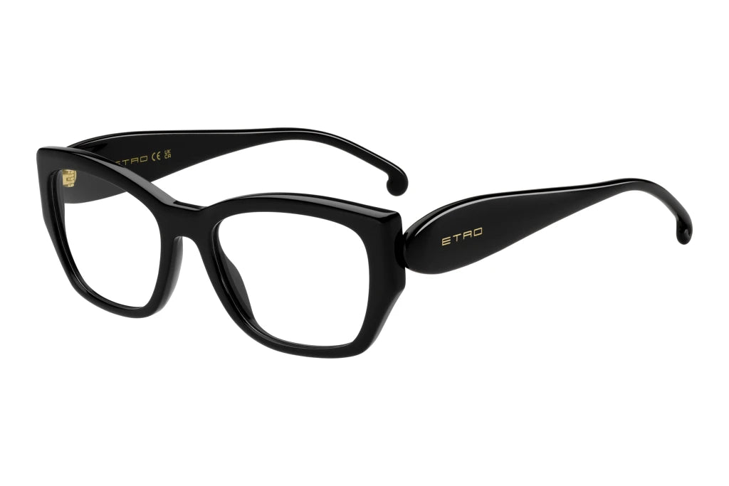 Lunettes de vue etro 0058 807 negro rectangular femenino taille 53mm - Vue principale