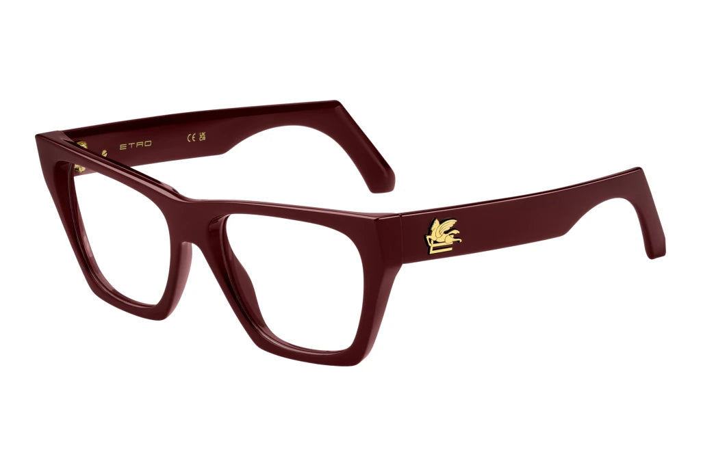 Lunettes de vue etro 0066 lhf burdeos rectangular femenino taille 52mm - Vue principale