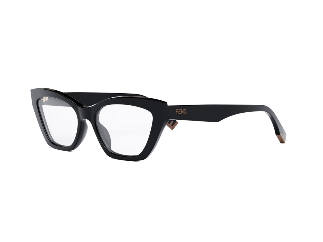 Brillen fendi way fe50067i 001 black cat eye femenino größe 54mm - Hauptansicht