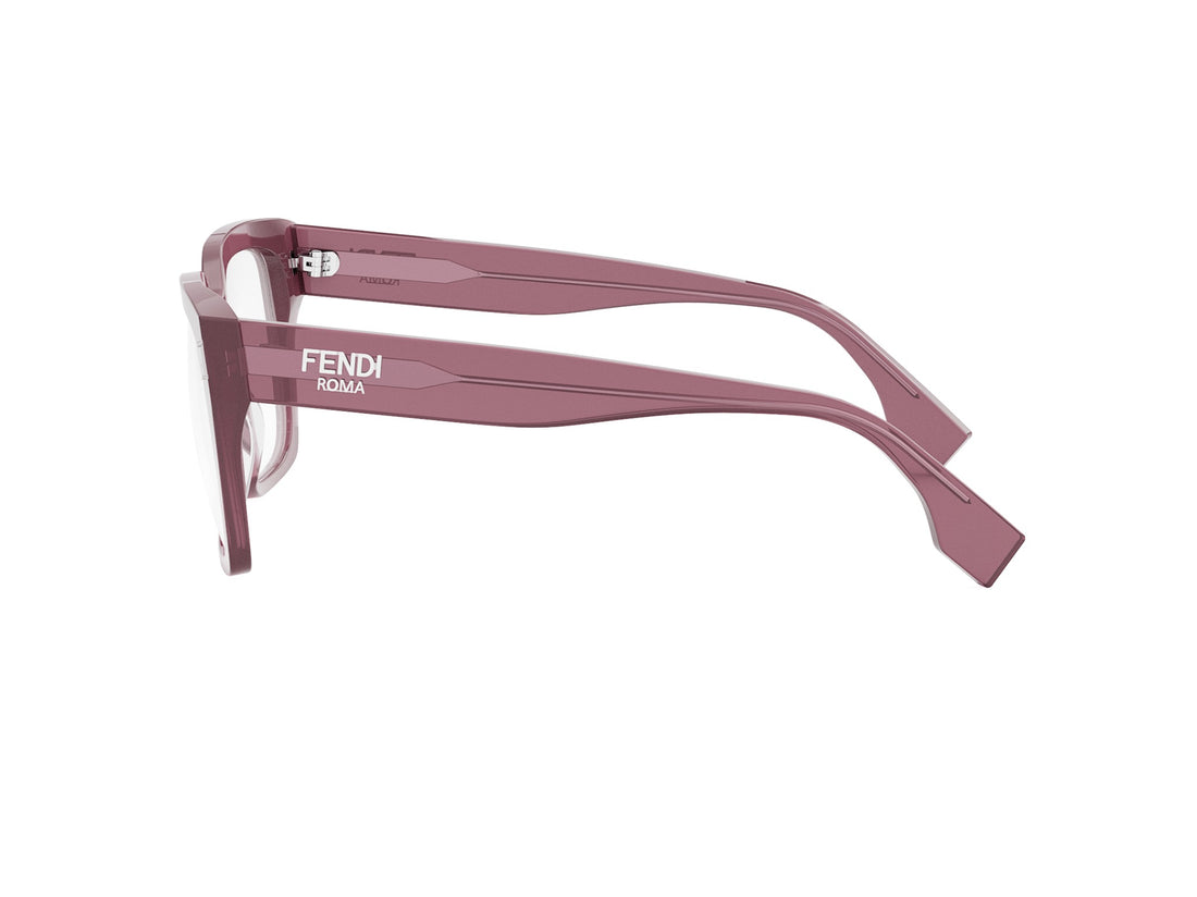 Brillen fendi roma fe50085i 081 violet square femenino größe 53mm - Detailansicht