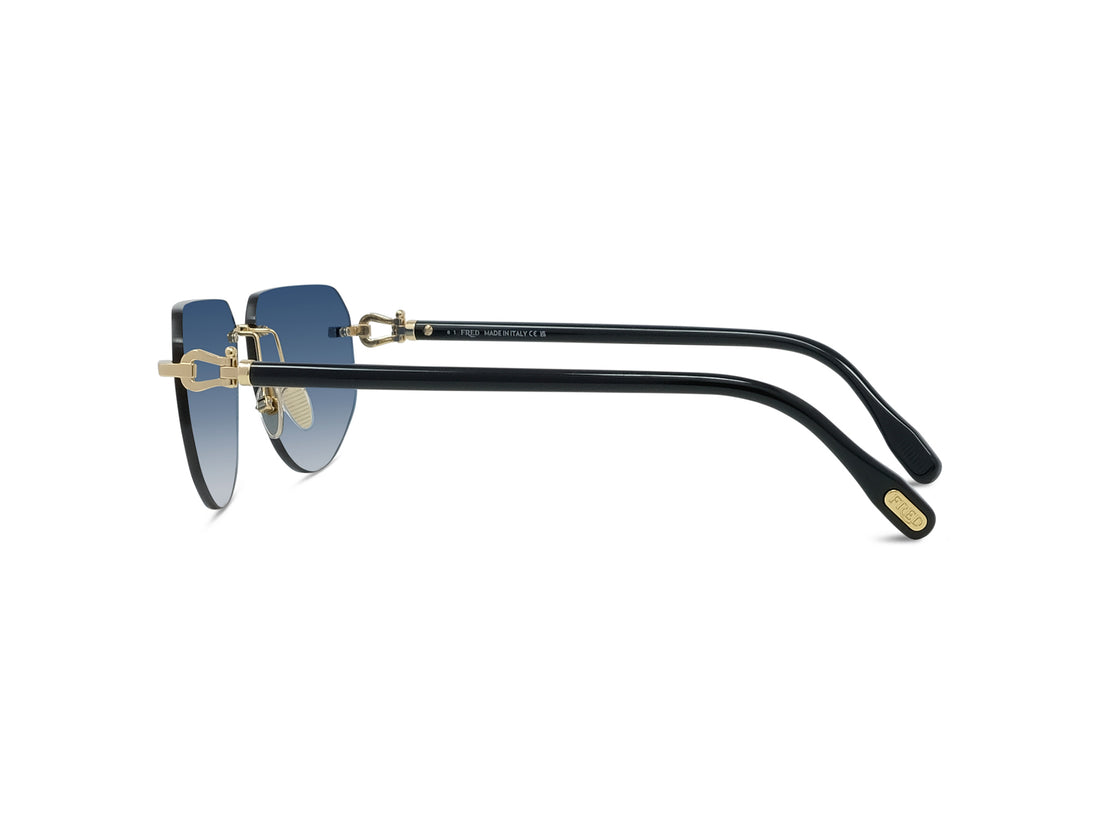 Sonnenbrillen fred manille & cable fg40088u 30w gold geometric masculino größe 59mm - Detailansicht