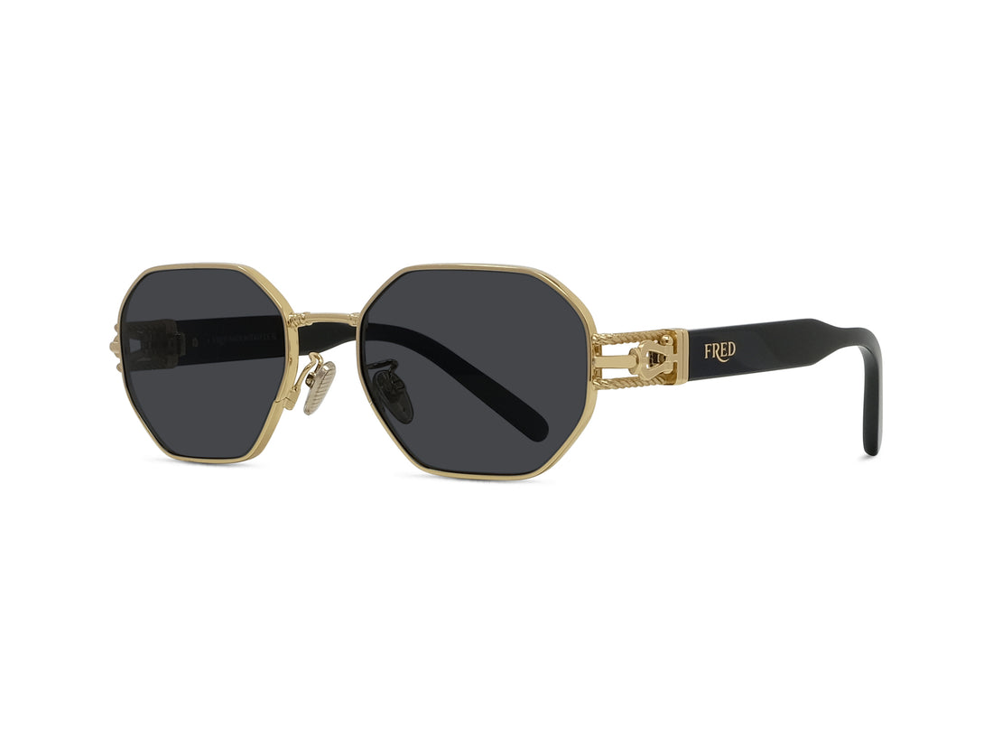 Sonnenbrillen fred rise fg40091u 30d gold geometric masculino größe 53mm - Hauptansicht