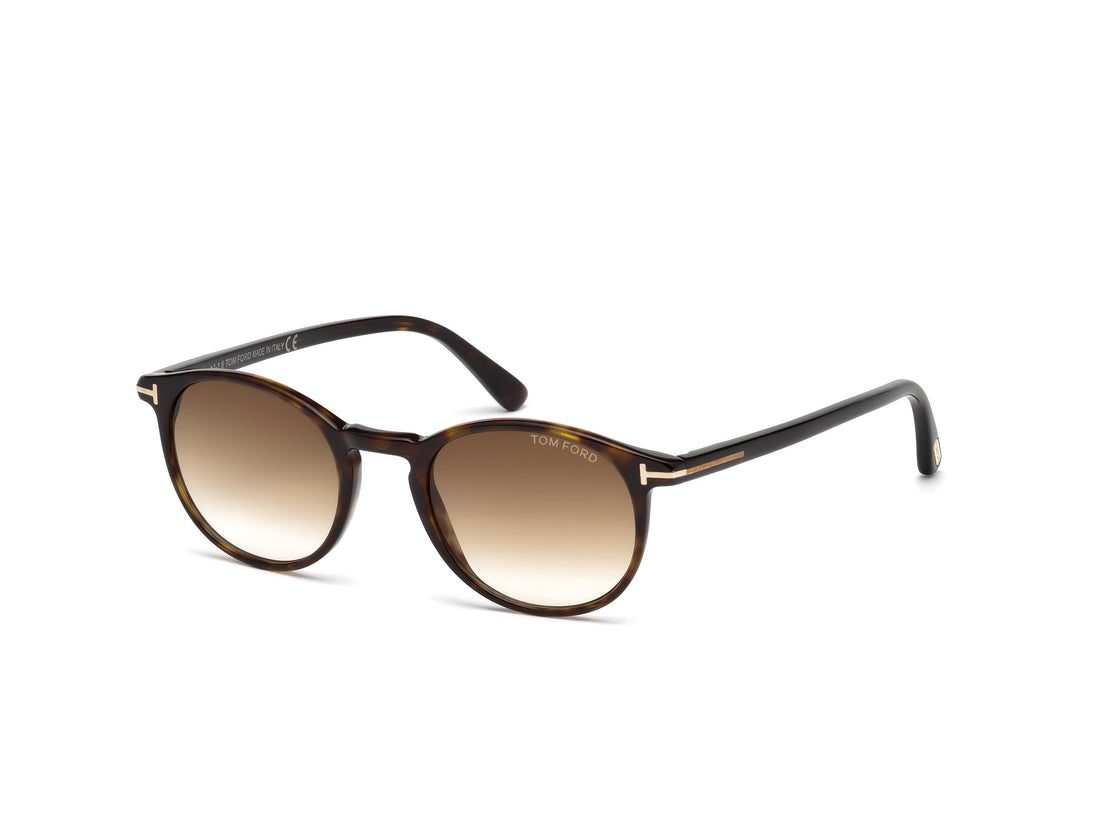 Occhiali da sole tom ford ft0539 52f havana round masculino taglia 48mm - Vista principale